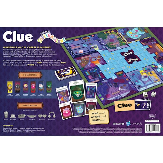 USAopoly CLUE® Squishmallows Set
